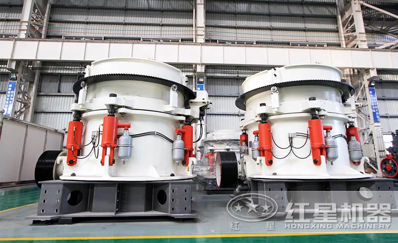 液壓圓錐破碎機，時產72-1100噸