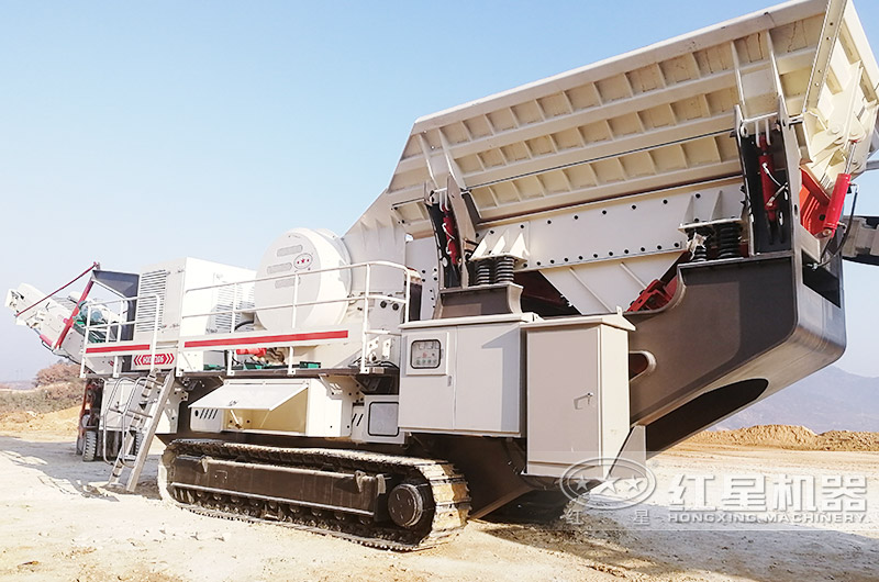 履帶建筑垃圾移動破碎，全液壓驅動，更賺錢