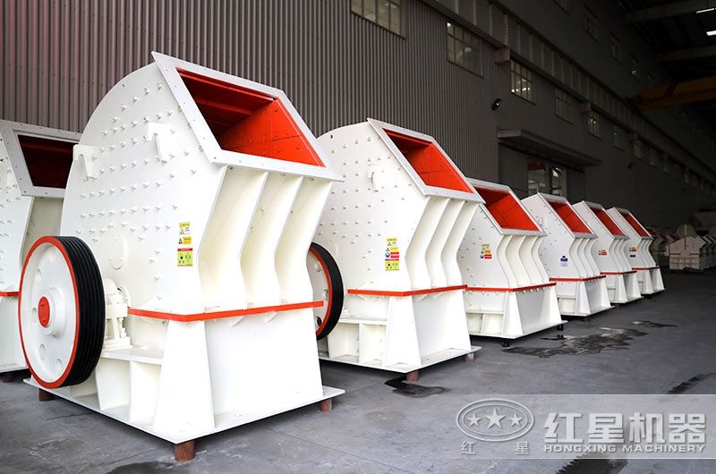 重錘式粉碎機，進料口大，處理量高