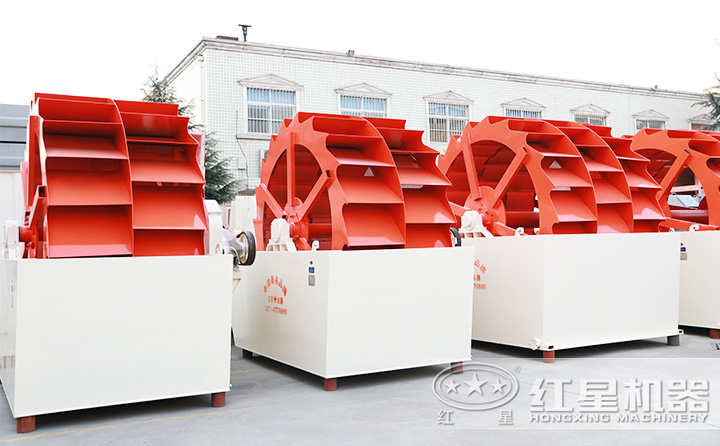 單輪、雙輪、三輪洗砂機，不同型號供君選擇 