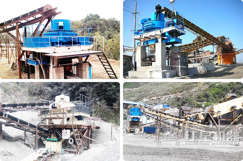 各地用戶的制砂廠生產線現場，歡迎就近考察