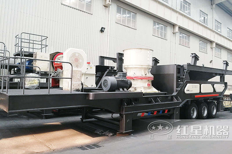 圓錐篩分移動破碎機，產量高，恒腔型設計