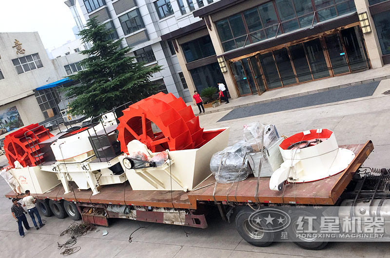 全套機(jī)制砂洗沙設(shè)備現(xiàn)貨，專車運輸并免費安裝