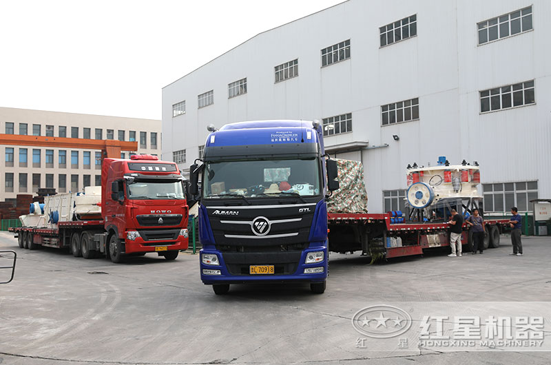 全套碎石生產線設備發(fā)貨