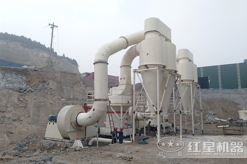 200目煤矸石制粉加工生產客戶現(xiàn)場