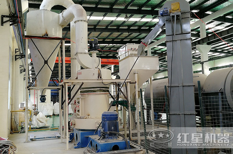 超細立式磨粉機環?，F場